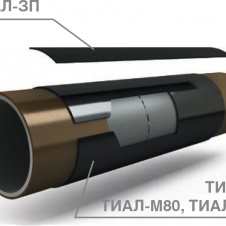 Комплект манжета ТИАЛ - М (114х450х1.2), (ТИАЛ ЗП 455х80), (ТИАЛ-П А+В 114.450)
